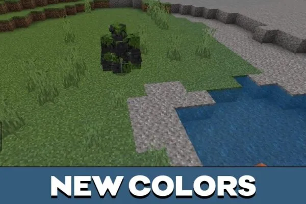 Colors from Nature Golem Texture Pack for Minecraft PE