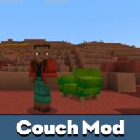 Couch Furnitures Mod for Minecraft PE