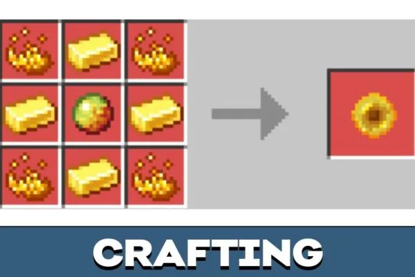 Crafting from Boss Demon King Mod for Minecraft PE