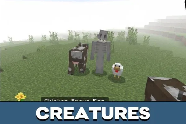 Creatures From the Forest Mod for Minecraft PE