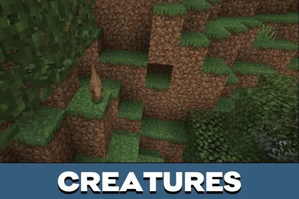 Creatures from Jurassic World Dominion Mod for Minecraft PE