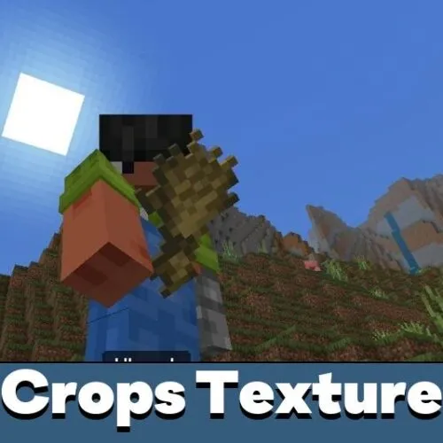 Crops Texture Pack for Minecraft PE