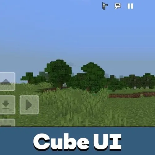 Cube UI Texture Pack for Minecraft PE