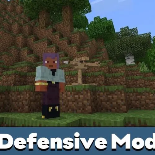 Defensive Measures Mod for Minecraft PE