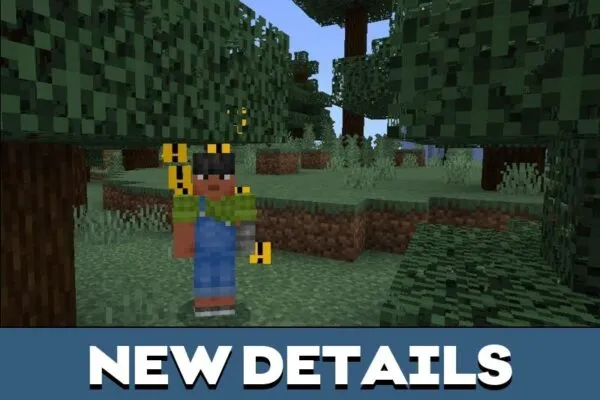 Details from Invisibility Hider Texture Pack for Minecraft PE