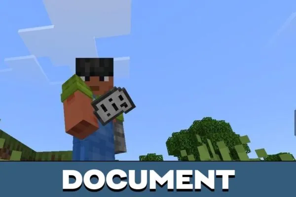 Document from Advanced Shop Mod for Minecraft PE