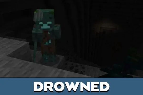 Drowned from Super Insane AI Mod for Minecraft PE