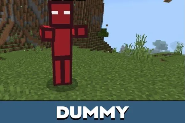 Dummy from Ghostwire Tokyo mod for Minecraft PE