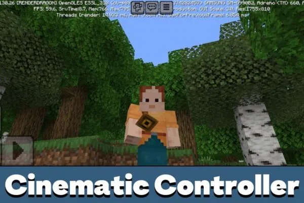 Easy Cinematic from Replay Mod for Minecraft PE