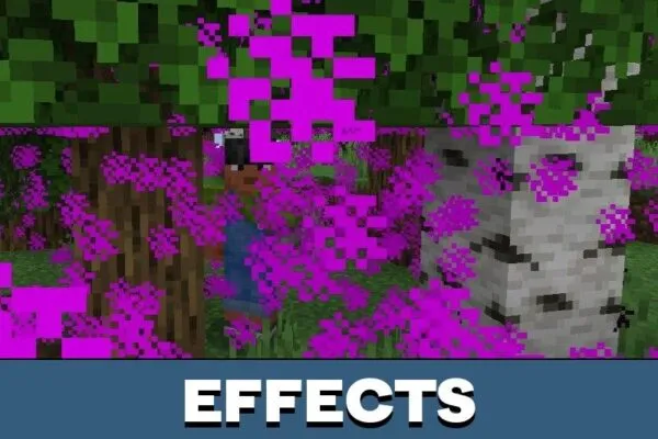 Effects from Unsummonables Mod for Minecraft PE