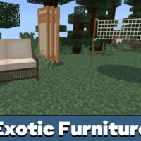 Exotic Furniture Mod for Minecraft PE