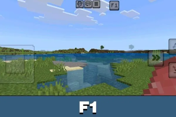 F1 from button texture pack for Minecraft PE