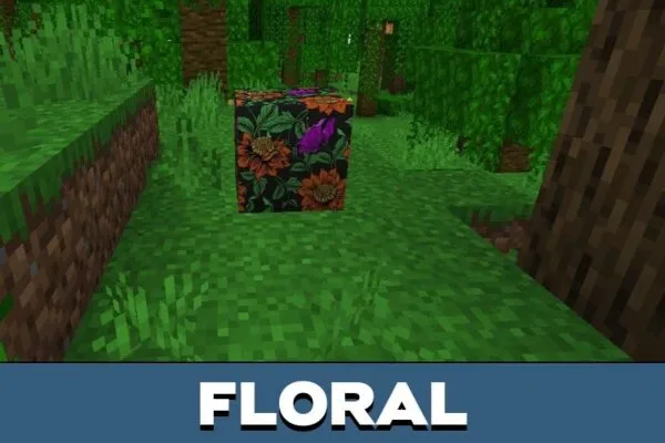 Floral Fun Blocks Mod for Minecraft PE