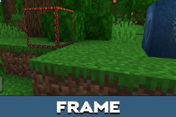 Frame from Fun Blocks Mod for Minecraft PE