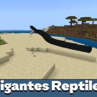 Gigantes Reptiles Mod for Minecraft PE