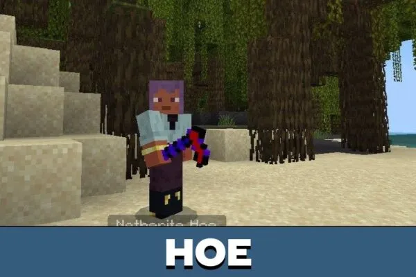 Hoe from Rubiluis Texture Pack for Minecraft PE