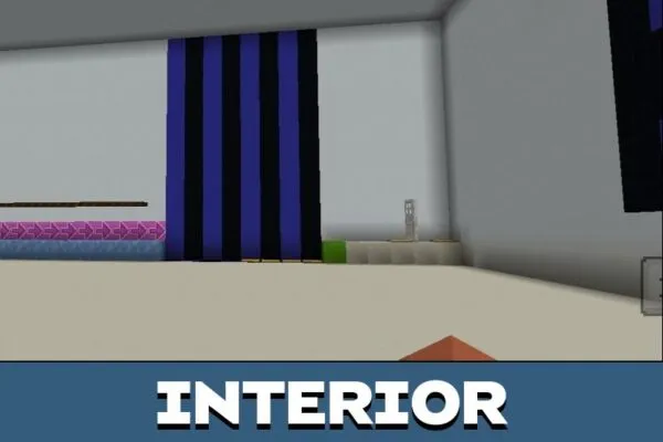 Interior from Clutch Craft Map for Minecraft PE