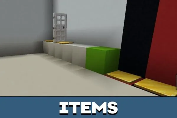 Items from Clutch Craft Map for Minecraft PE