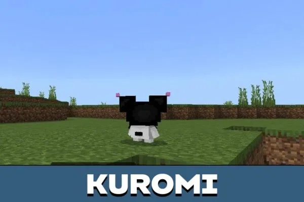 Kuromi from Sanrioverse Mod for Minecraft PE