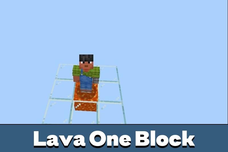 Download Lava One Block Mod for Minecraft PE - Lava One Block Mod for MCPE