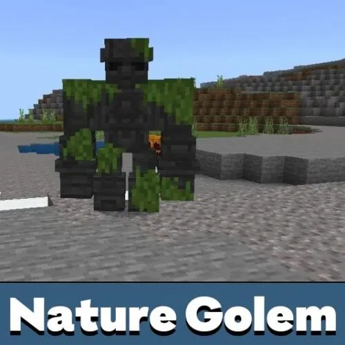 Nature Golem Texture Pack for Minecraft PE