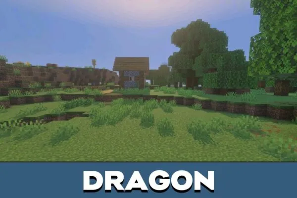 Dragon from Complementary Shader for Minecraft PE