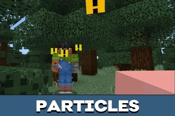 Particles from Invisibility Hider Texture Pack for Minecraft PE