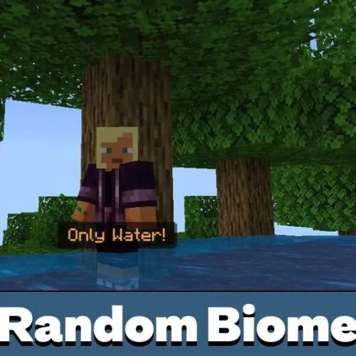 Random Biome Mod for Minecraft PE