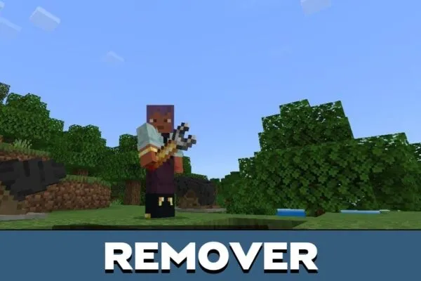 Remover from Defensive Measures Mod for Minecraft PE