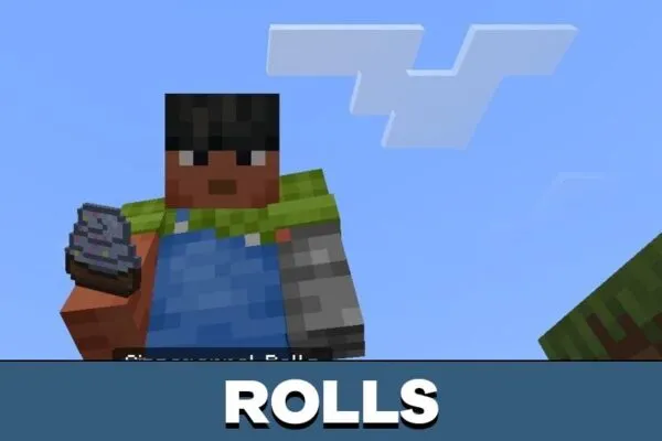 Rolls from Sanrioverse Mod for Minecraft PE