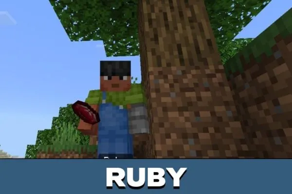 Ruby from Socketed Weapons Mod for Minecraft PE