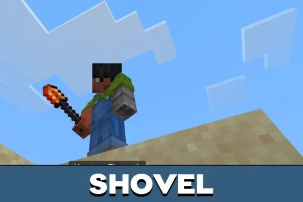 Shovel from Magma Plus Mod for Minecraft PE