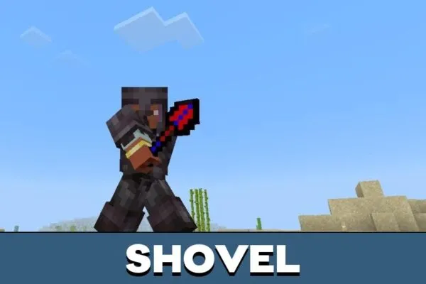 Shovel from Rubiluis Texture Pack for Minecraft PE