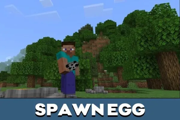 Spawn Egg from Magic Staff Mod for Minecraft PE