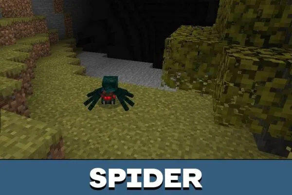 Spider from Super Insane AI Mod for Minecraft PE