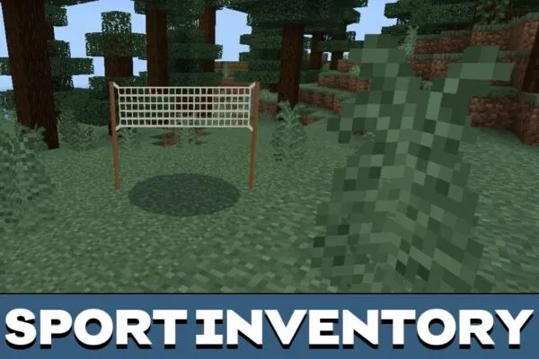 Sport Inventory from Exotic Furniture Mod for Minecraft PE