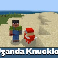 Uganda Knuckles Mod for Minecraft PE