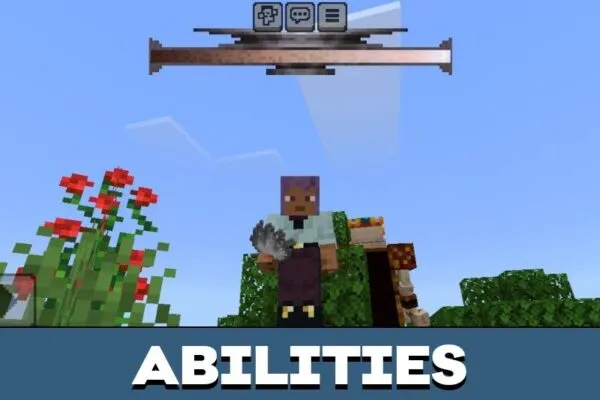 Abilities from Skeleton King Mod for Minecraft PE