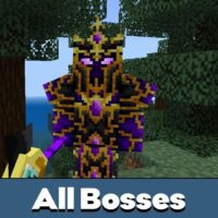 All Bosses Mod for Minecraft PE