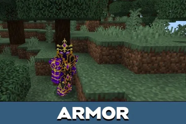 Armor from All Bosses Mod for Minecraft PE