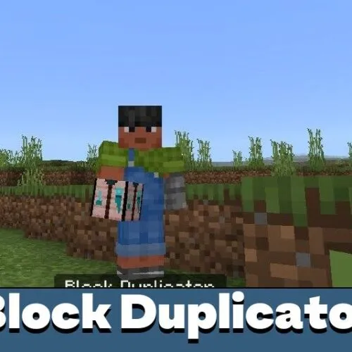 Block Duplicator Mod for Minecraft PE