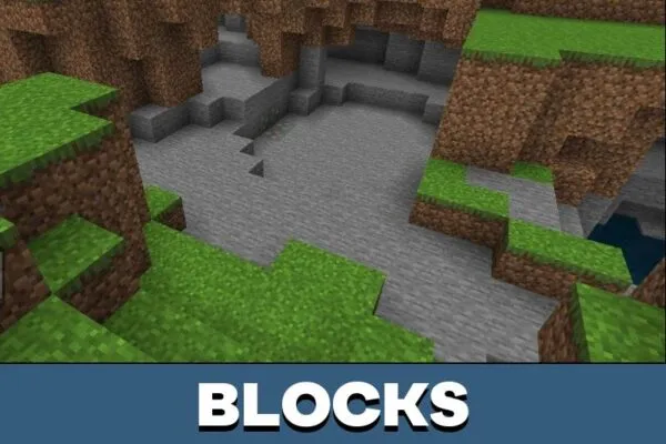 Blocks from Unshaded Graphics Texture Pack for Minecraft PE