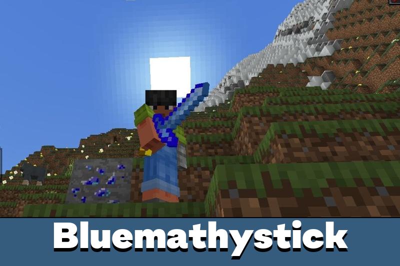 Bluemathystick Mod for Minecraft PE