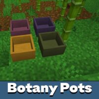 Botany Pots Mod for Minecraft PE