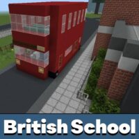 British School Map for Minecraft PE