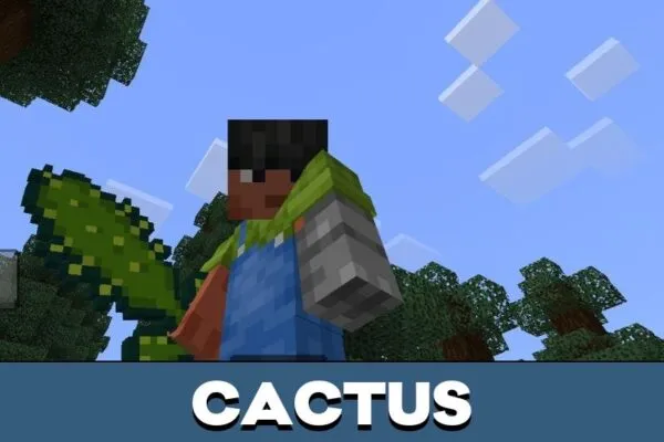 Cactus from Terra Weapons Mod for Minecraft PE