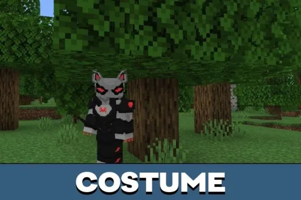 Costume from Cyber Armors Mod for Minecraft PE