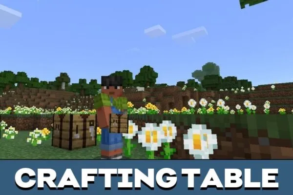 Crafting Table from Fast Craft Texture Pack for Minecraft PE