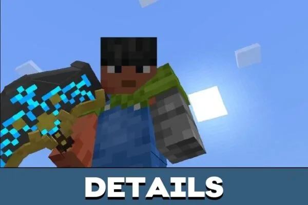 Details from Leviathan Axe Mod for Minecraft PE