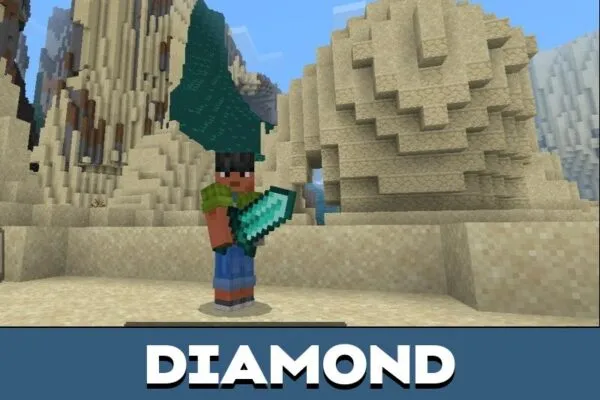 Diamond from Heavy Sword Mod for Minecraft PE